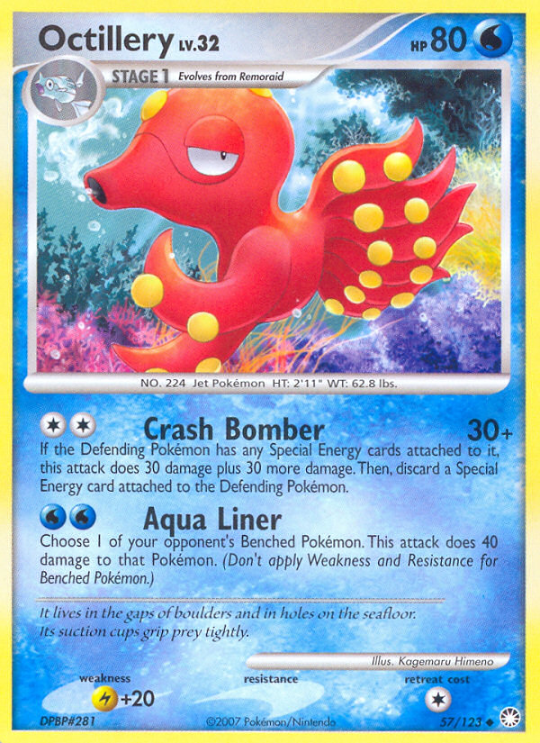 Octillery (57/123) [Diamond & Pearl: Mysterious Treasures] | GnG Games