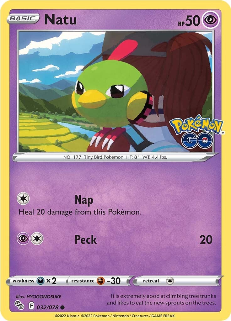 Natu (032/078) [Pokémon GO] | GnG Games