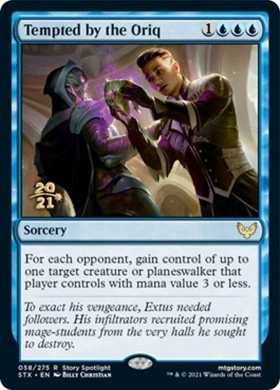 Tempted by the Oriq [Strixhaven: School of Mages Prerelease Promos] | GnG Games