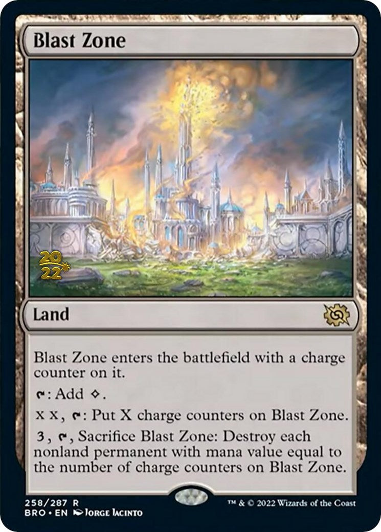 Blast Zone (258) [The Brothers' War: Prerelease Promos] | GnG Games