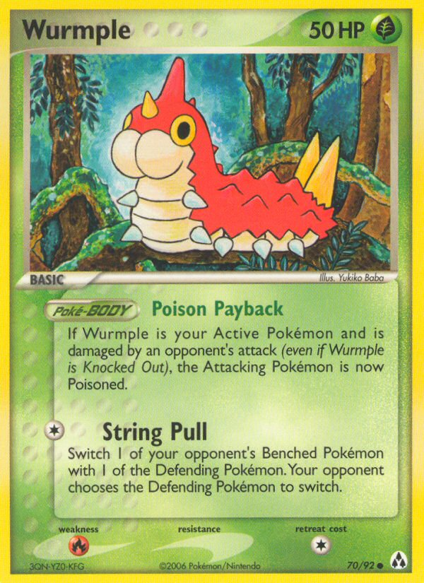 Wurmple (70/92) [EX: Legend Maker] | GnG Games