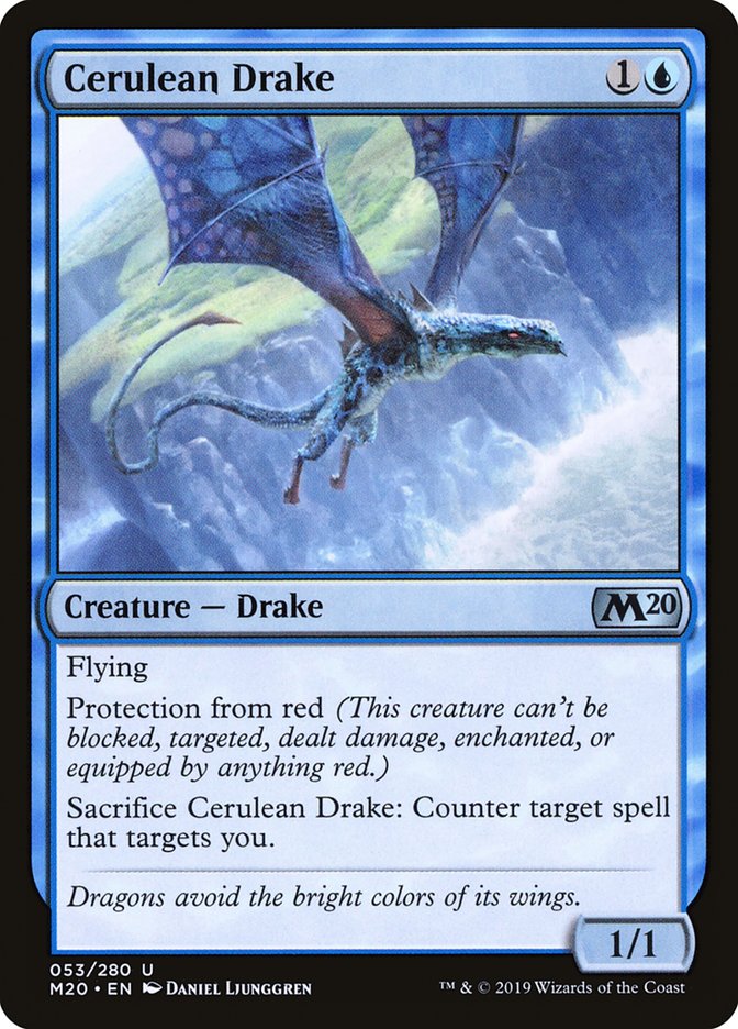 Cerulean Drake [Core Set 2020] | GnG Games