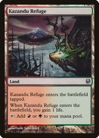 Kazandu Refuge [Duel Decks: Ajani vs. Nicol Bolas] | GnG Games