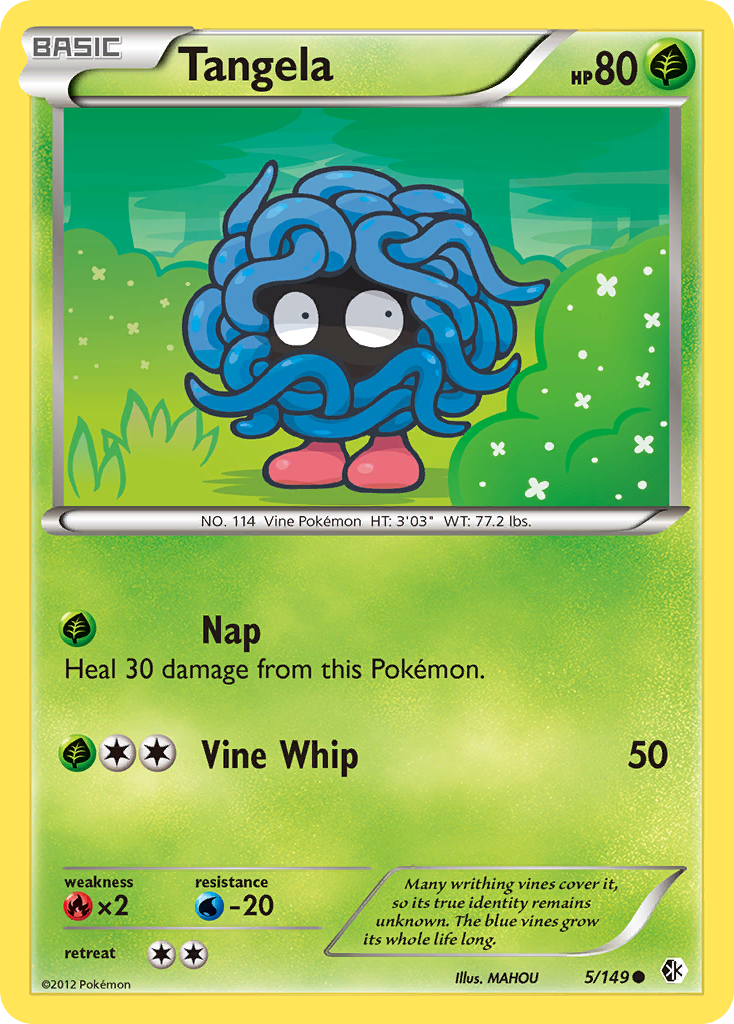 Tangela (5/149) [Black & White: Boundaries Crossed] | GnG Games