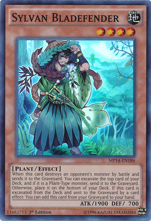 Sylvan Bladefender [MP14-EN186] Super Rare | GnG Games