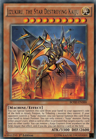 Jizukiru, the Star Destroying Kaiju [BOSH-EN088] Rare | GnG Games