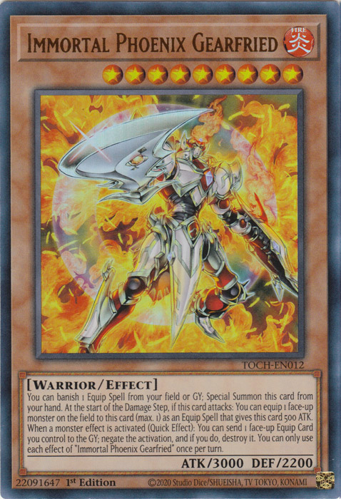 Immortal Phoenix Gearfried [TOCH-EN012] Ultra Rare | GnG Games