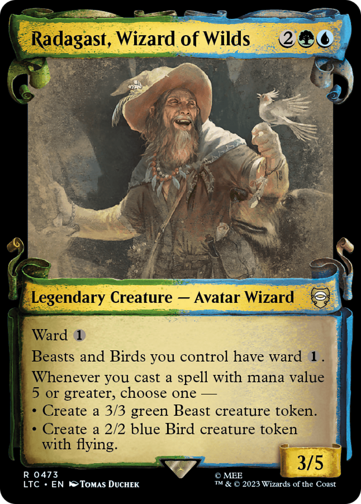 Radagast, Wizard of Wilds [The Lord of the Rings: Tales of Middle-Earth Commander Showcase Scrolls] | GnG Games