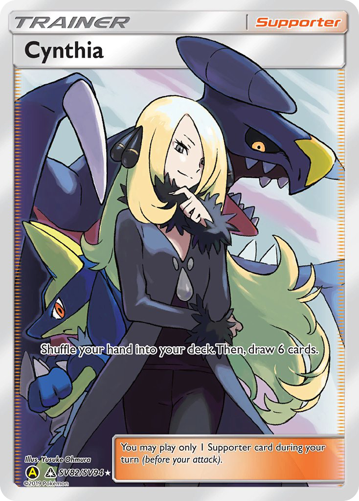 Cynthia (SV82/SV94) [Sun & Moon: Hidden Fates - Shiny Vault] | GnG Games