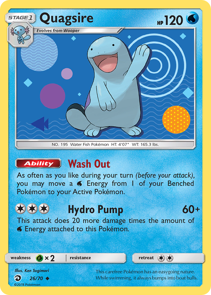 Quagsire (26/70) [Sun & Moon: Dragon Majesty] | GnG Games