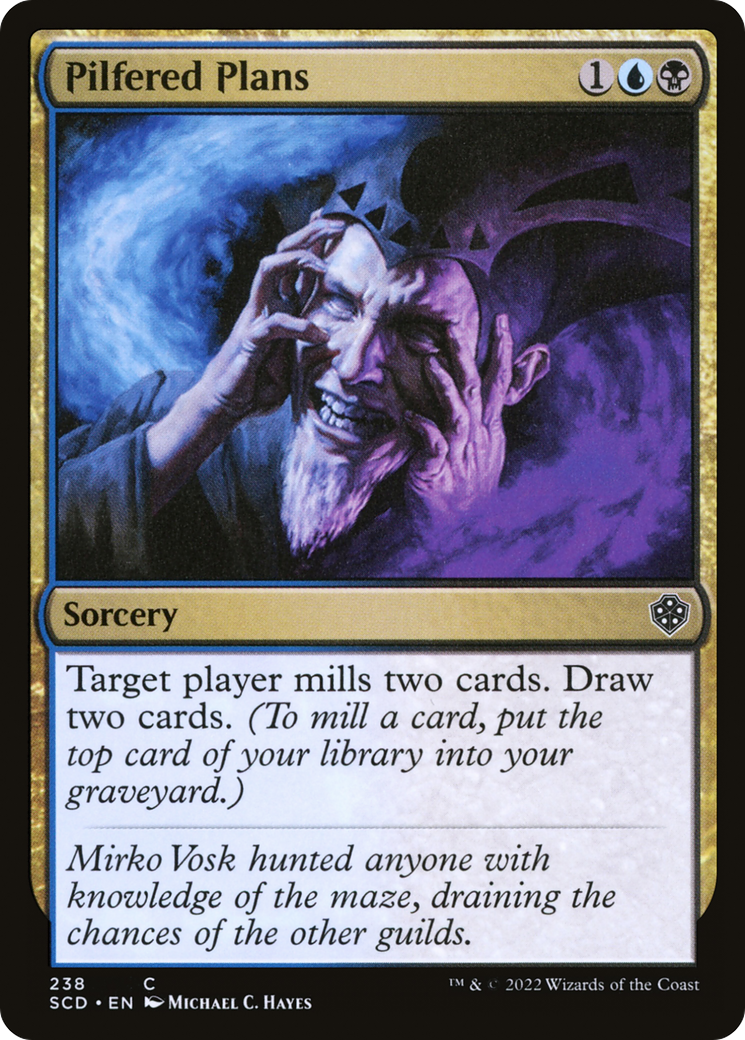 Pilfered Plans [Starter Commander Decks] | GnG Games