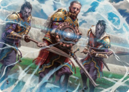 Argivian Phalanx Art Card [Dominaria United Art Series] | GnG Games