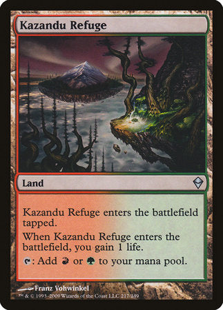 Kazandu Refuge [Zendikar] | GnG Games