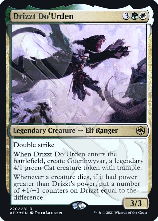 Drizzt Do'Urden (Ampersand Promo) [Dungeons & Dragons: Adventures in the Forgotten Realms Promos] | GnG Games