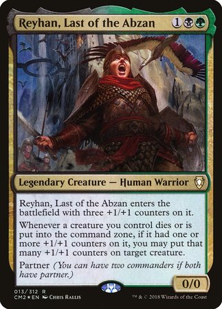 Reyhan, Last of the Abzan [Commander Anthology Volume II] | GnG Games