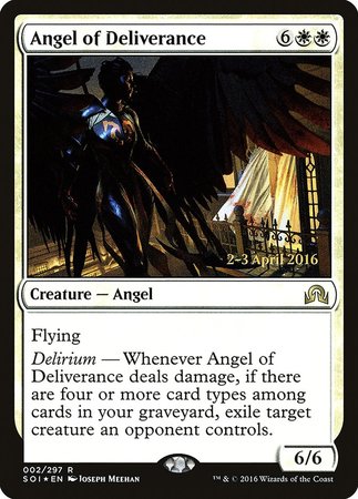 Angel of Deliverance [Shadows over Innistrad Promos] | GnG Games