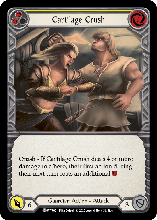 Cartilage Crush (Yellow) [U-WTR061] (Welcome to Rathe Unlimited)  Unlimited Rainbow Foil | GnG Games