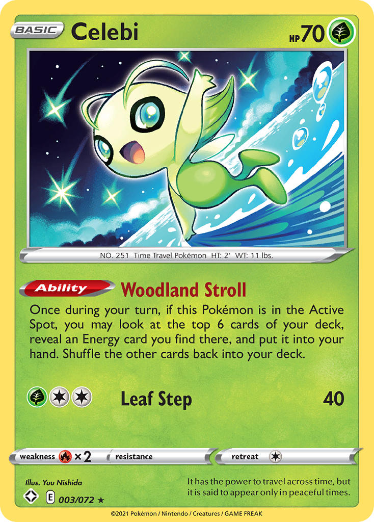 Celebi (003/072) [Sword & Shield: Shining Fates] | GnG Games