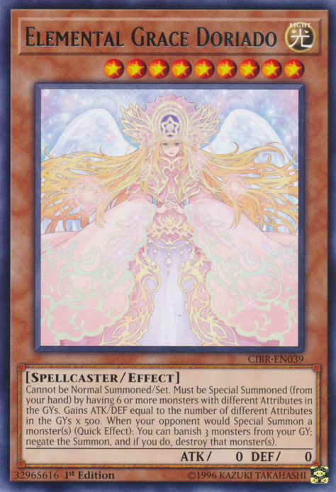 Elemental Grace Doriado [CIBR-EN039] Rare | GnG Games