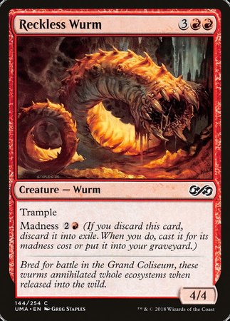 Reckless Wurm [Ultimate Masters] | GnG Games