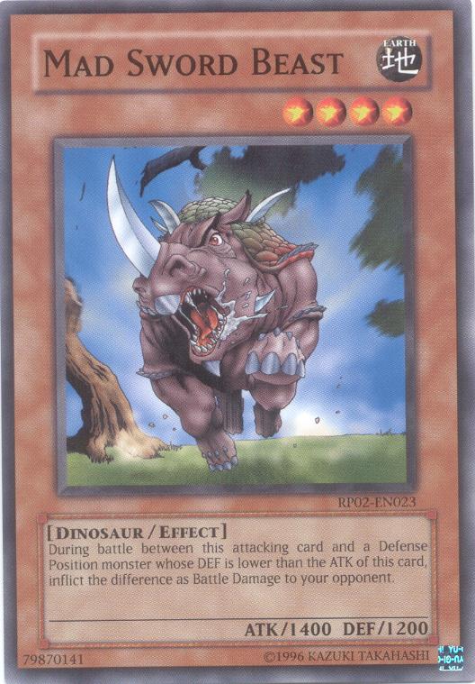 Mad Sword Beast [RP02-EN023] Common | GnG Games