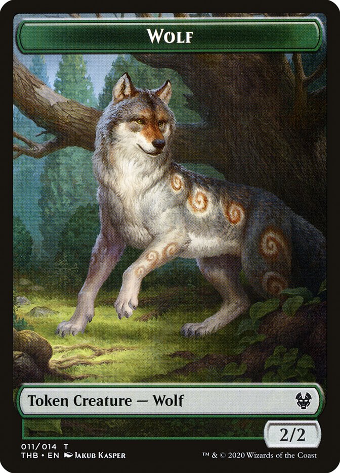 Wolf Token [Theros Beyond Death] | GnG Games