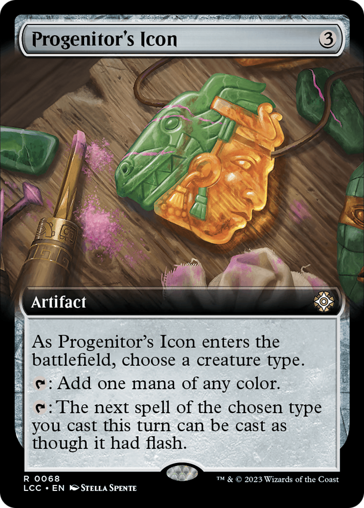 Progenitor's Icon (Extended Art) [The Lost Caverns of Ixalan Commander] | GnG Games