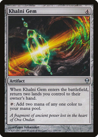 Khalni Gem [Zendikar] | GnG Games