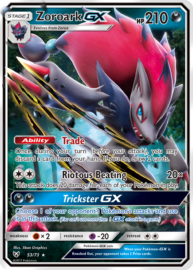 Zoroark GX (53/73) [Sun & Moon: Shining Legends] | GnG Games