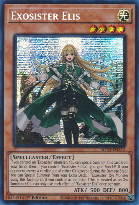 Exosister Elis [MP23-EN252] Prismatic Secret Rare | GnG Games