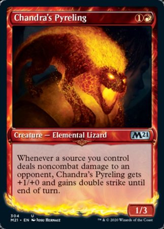 Chandra's Pyreling (Showcase) [Core Set 2021] | GnG Games