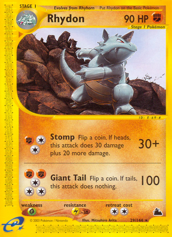 Rhydon (29/144) [Skyridge] | GnG Games