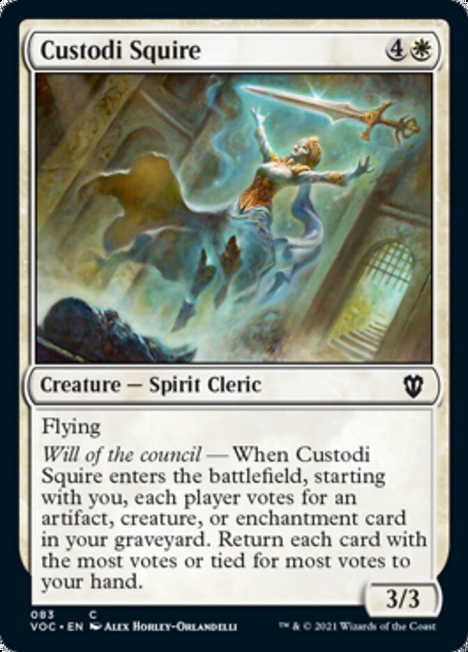 Custodi Squire [Innistrad: Crimson Vow Commander] | GnG Games