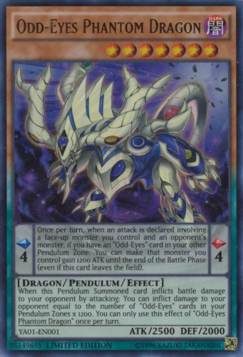 Odd-Eyes Phantom Dragon [YA01-EN001] Ultra Rare | GnG Games