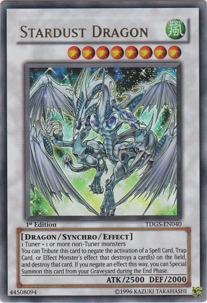 Stardust Dragon [TDGS-EN040] Ultra Rare | GnG Games