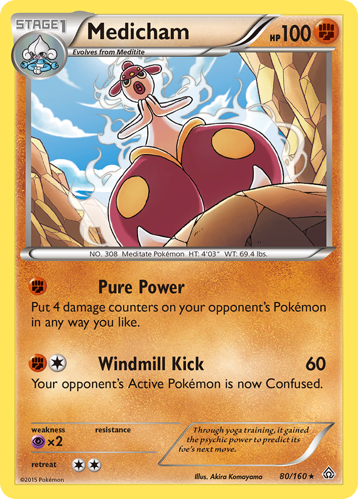 Medicham (80/160) [XY: Primal Clash] | GnG Games