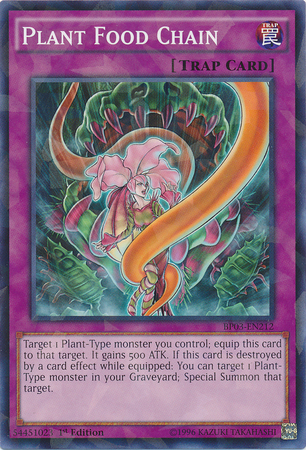 Plant Food Chain (Shatterfoil) [BP03-EN212] Common | GnG Games