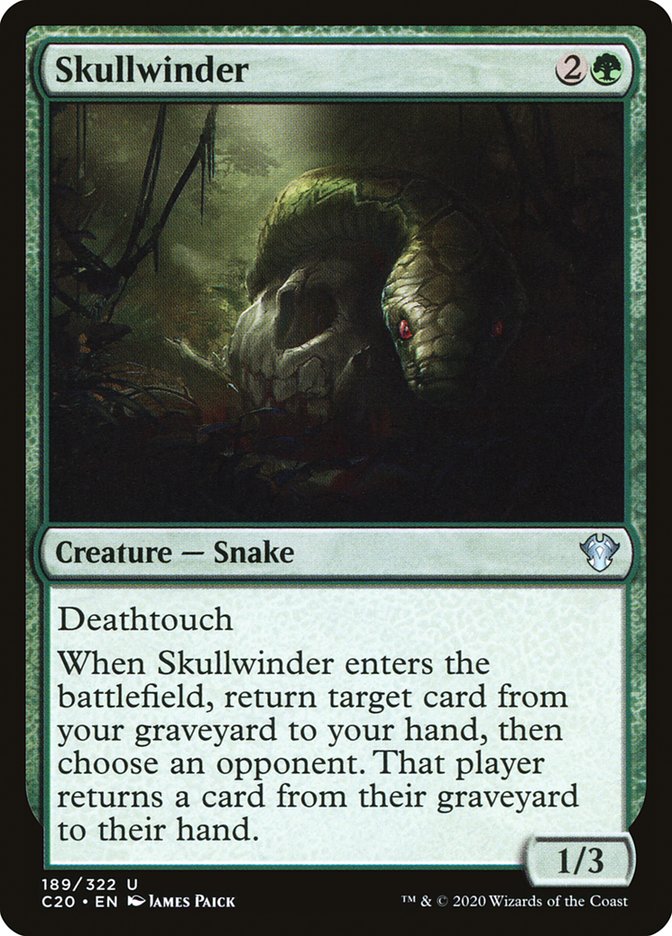 Skullwinder [Commander 2020] | GnG Games