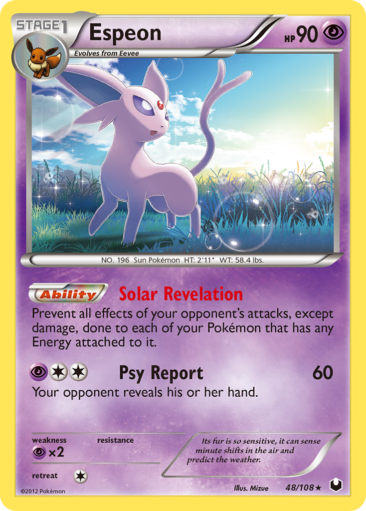 Espeon (48/108) [Black & White: Dark Explorers] | GnG Games