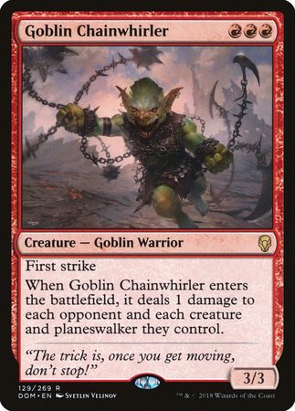 Goblin Chainwhirler [Dominaria] | GnG Games
