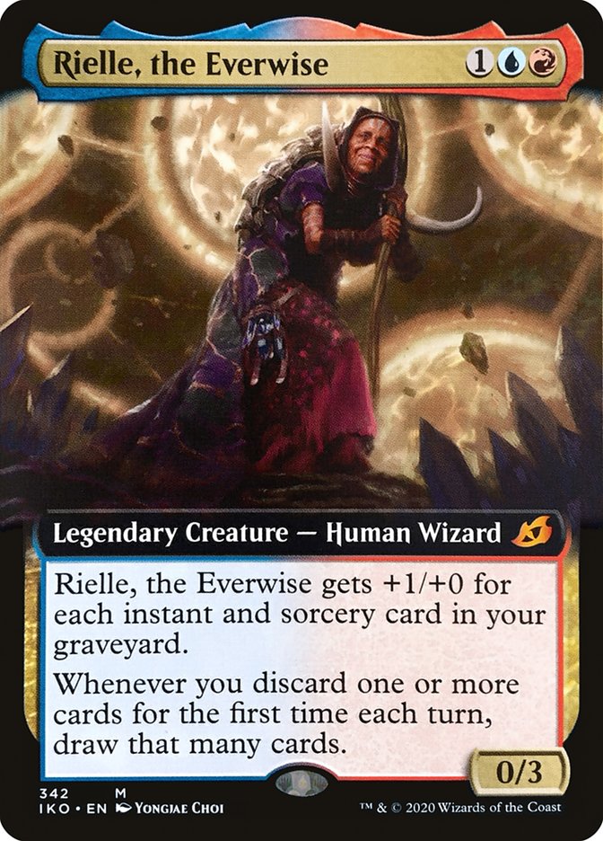 Rielle, the Everwise (Extended Art) [Ikoria: Lair of Behemoths] | GnG Games