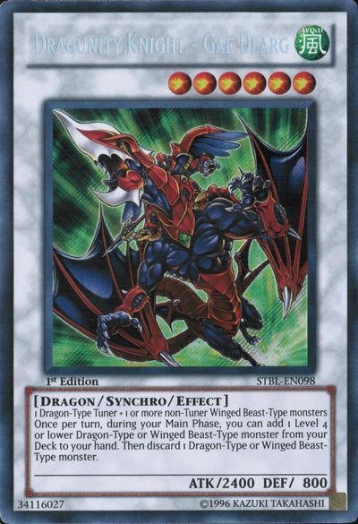 Dragunity Knight - Gae Dearg [STBL-EN098] Secret Rare | GnG Games