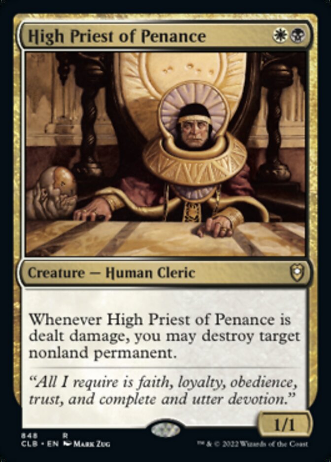 High Priest of Penance [Commander Legends: Battle for Baldur's Gate] | GnG Games