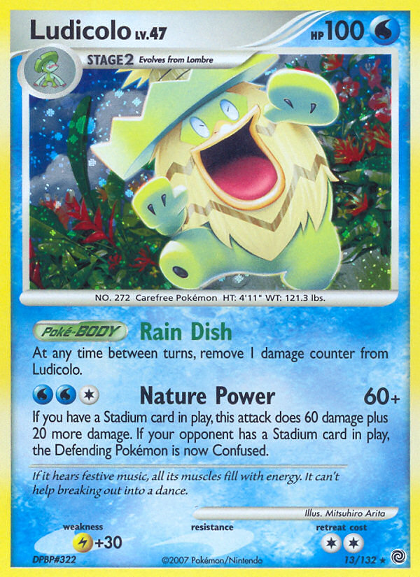 Ludicolo (13/132) [Diamond & Pearl: Secret Wonders] | GnG Games