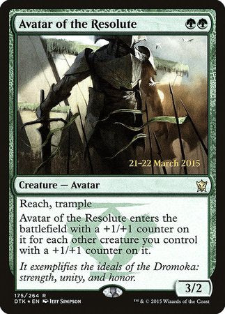 Avatar of the Resolute [Dragons of Tarkir Promos] | GnG Games