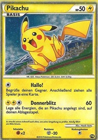 Pikachu (PW6) (German) [Pikachu World Collection Promos] | GnG Games