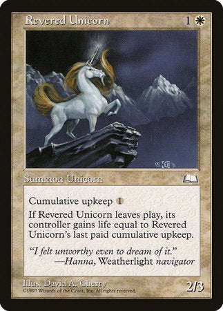 Revered Unicorn [Weatherlight] | GnG Games