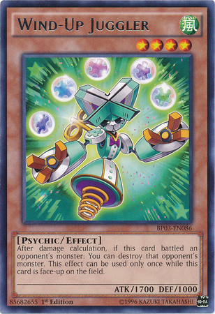 Wind-Up Juggler [BP03-EN086] Rare | GnG Games