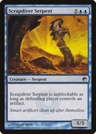 Scrapdiver Serpent [Scars of Mirrodin] | GnG Games