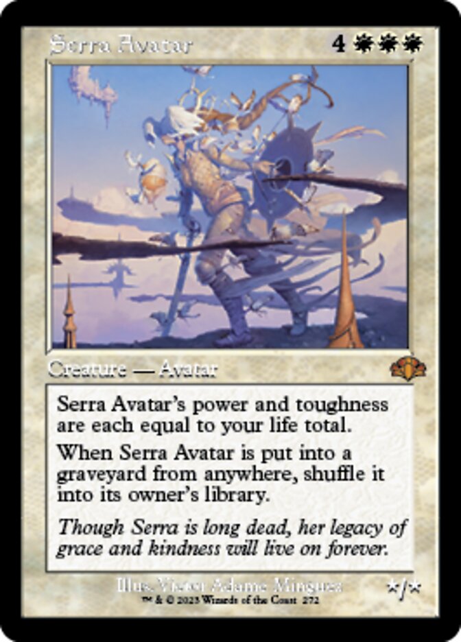 Serra Avatar (Retro) [Dominaria Remastered] | GnG Games